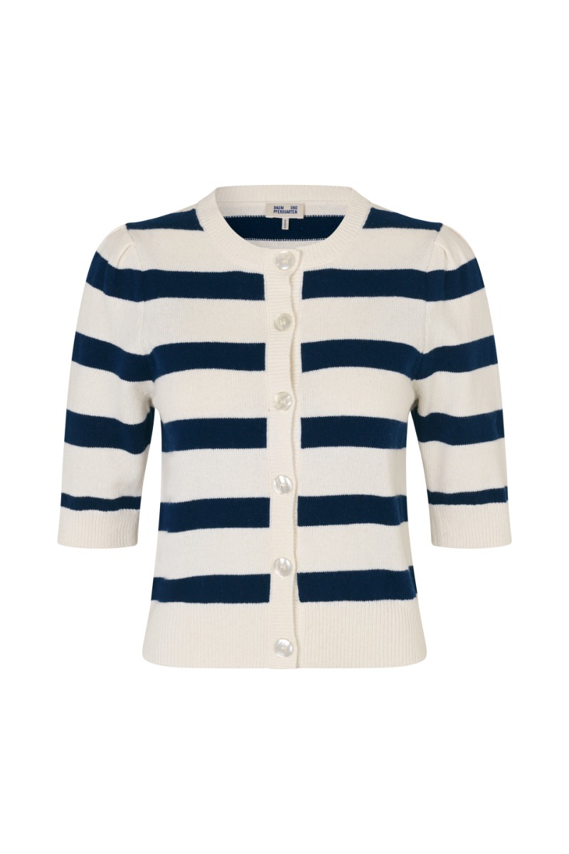 BAUM UND PFERDGARTEN Carlee Cardigan, Blue Breton Stripe