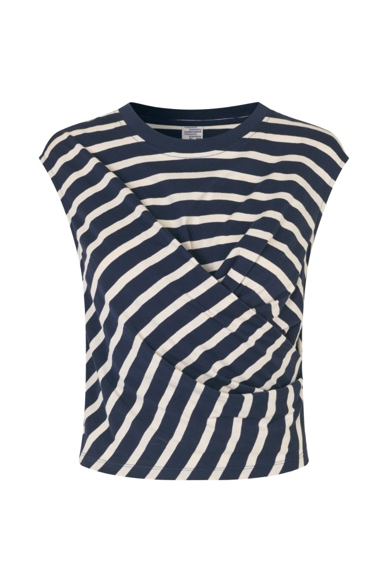 BAUM UND PFERDGARTEN Jaliyah T-shirt, Blue Sailor Stripe
