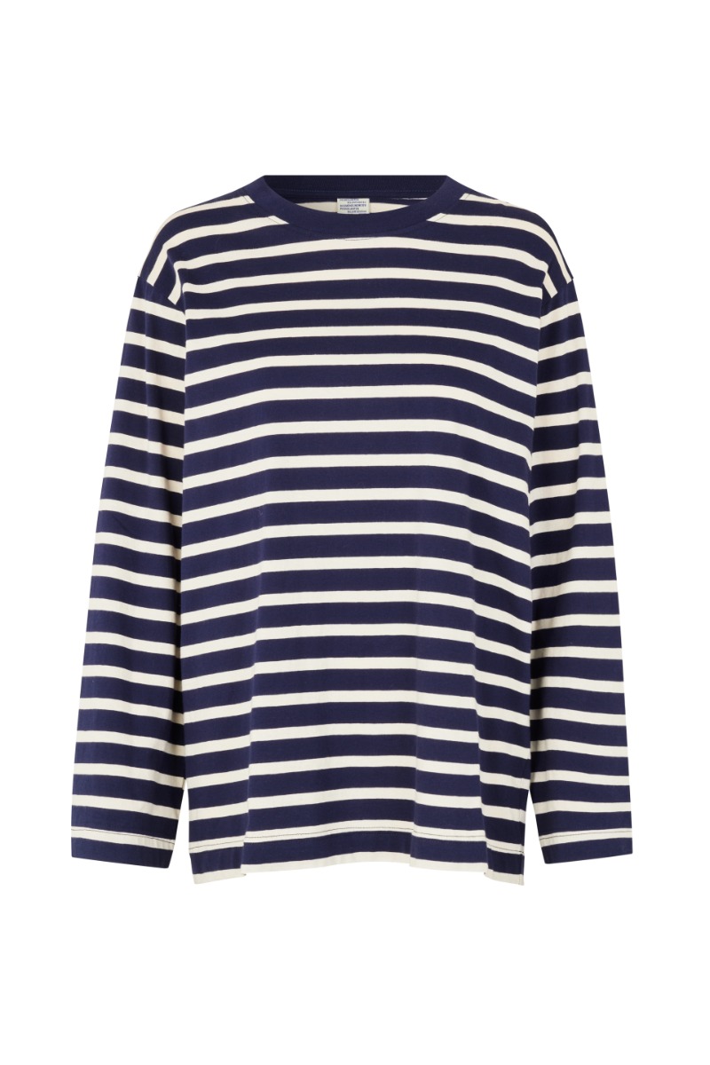 BAUM UND PFERDGARTEN Jeevana Blouse, Blue Sailor Stripe