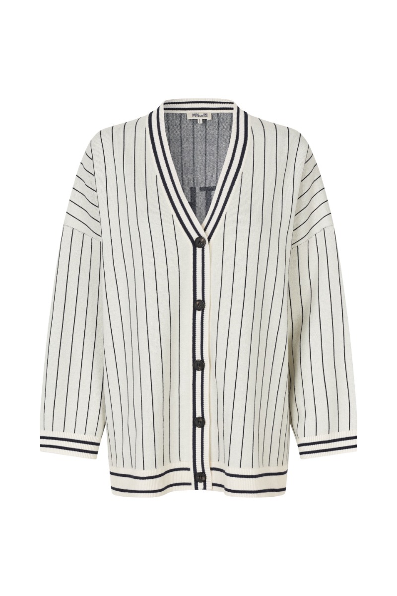 Baum Und Pferdgarten Cissi Cardigan, Creme Navy Stripe