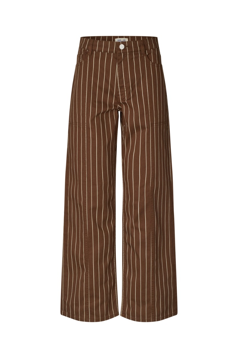 Baum Und Pferdgarten Nolia Jeans, Creme Brown Pinstripe