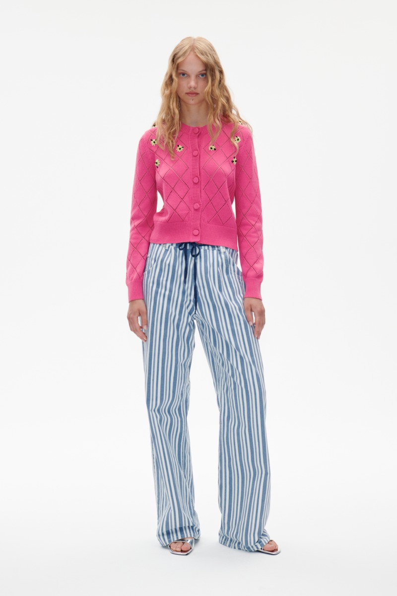BAUM UND PFERDGARTEN Nanny Jeans, Striped Spring Denim