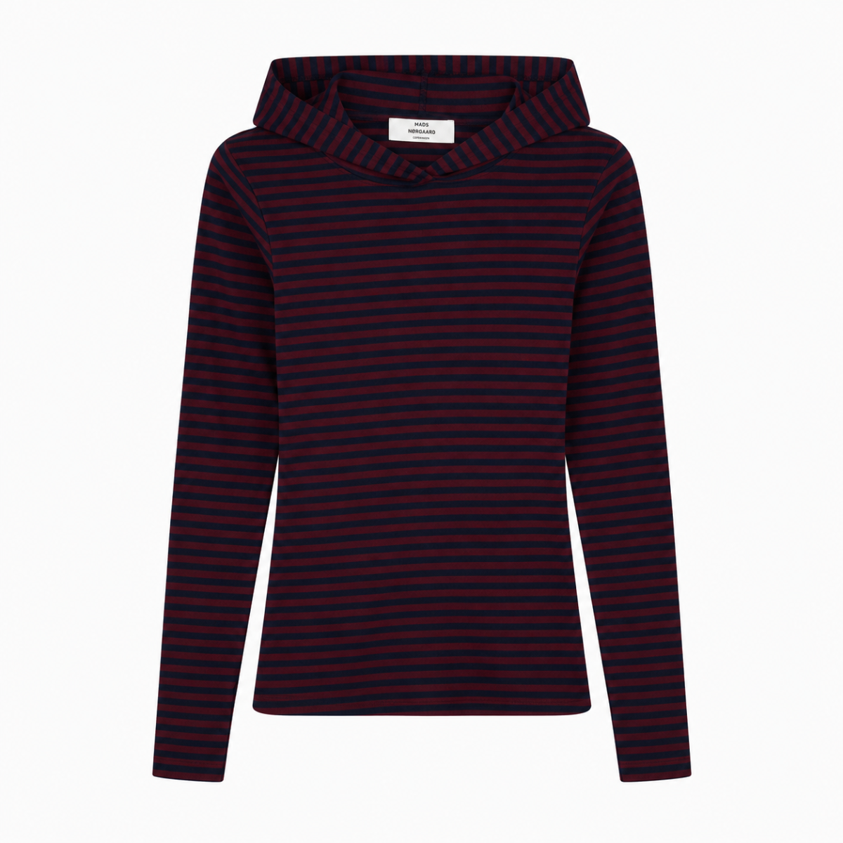 Mads Nørgaard Tutti Hood Stripe, Sky Captain/winetasting