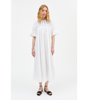 Skall Studio Bonne Dress, Optic White