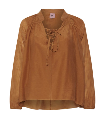 Tiffany Falula Blouse, Brown