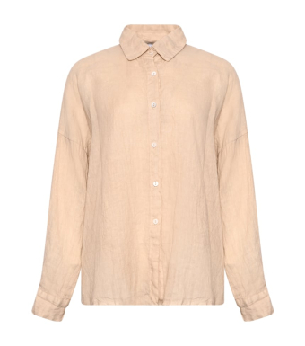 TIFFANY Gia Shirt Linen, Soft Grey