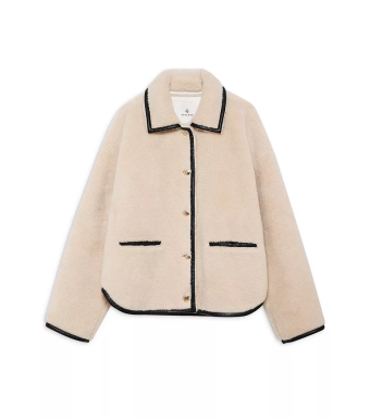 Anine Bing Camden Jacket, Cream