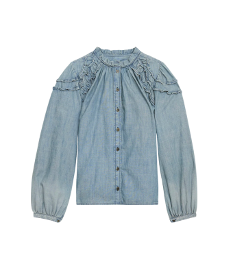 Isabel Marant Milya Top, Blue