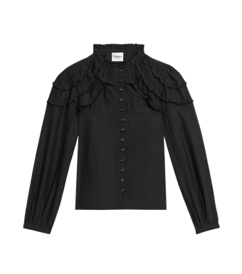 Isabel Marant Christa Top, Black
