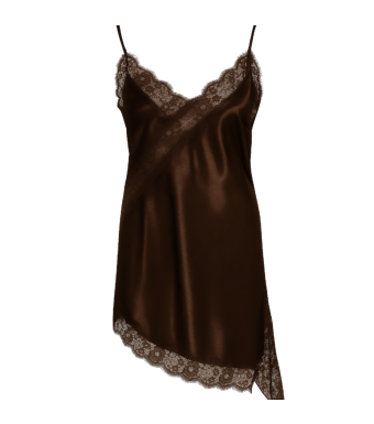 Opal Studio Lucia Lace Dress, Mocca