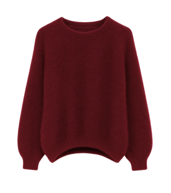 Opal Studio Mana Mohair Seamless 80% Mohair, Bordeaux