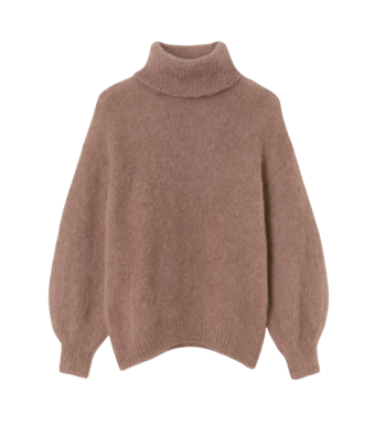 Opal Studio Mana Mohair Rollneck, Earth