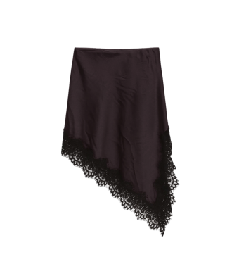 Opal Studio Lucia Pirate Lace Skirt, Black