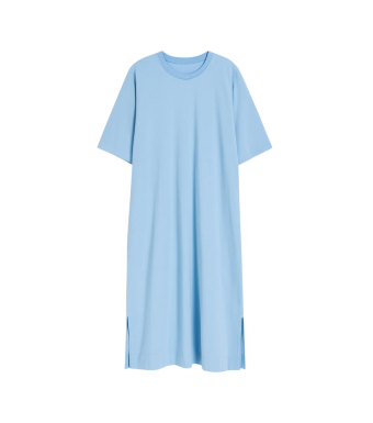 OPAL STUDIO Polly Jersey Dress - 96713, Light Blue