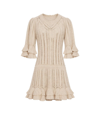 Isabel Marant Nirina Dress, Ecru
