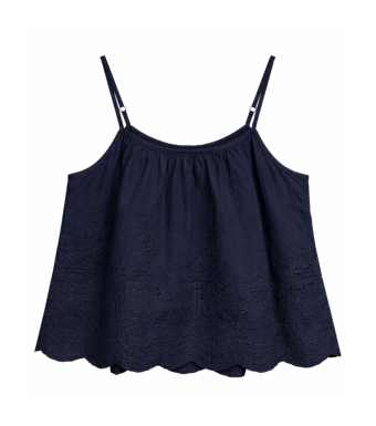 Tiffany Clothing Julia Top, Dark Navy