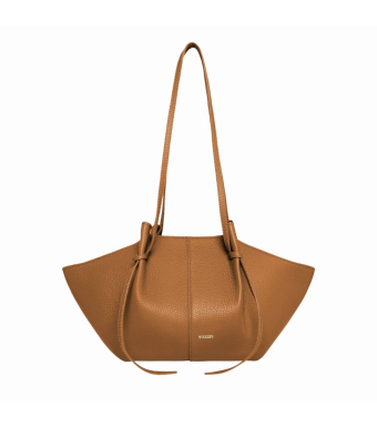 YUZEFI Mochi Pebble Grain Leather, Hazel