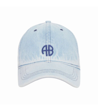 Anine Bing Jeremy Baseball Cap S-12-9084, Lucid Blue