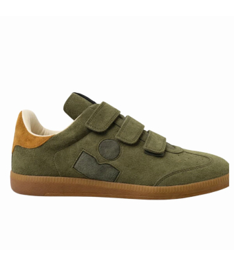 Isabel Marant Beth Sneakers, Multicolor Khaki