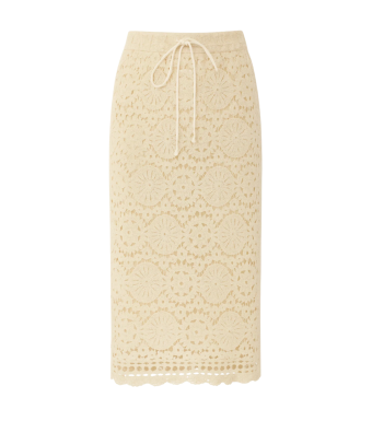 Opal Studio Felone Blonde Skirt, Creme