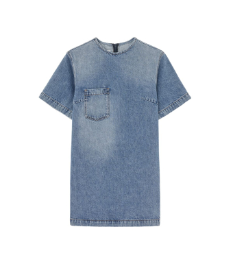 Anine Bing Tulah Dress, Tidal Blue