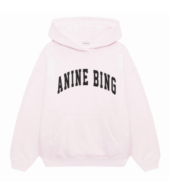 Anine Bing Harvey Sweatshirt S-08-5185, Washed Pink