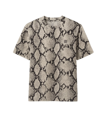 Anine Bing Avi Tee, Washed Python