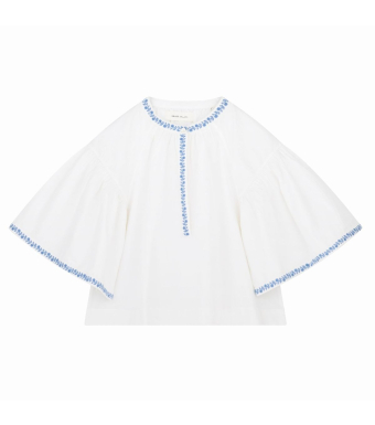 Skall Studio Bonne Blouse, Optic White