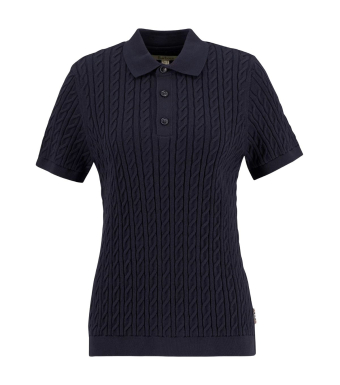 Barbour Hartland Polo, Navy