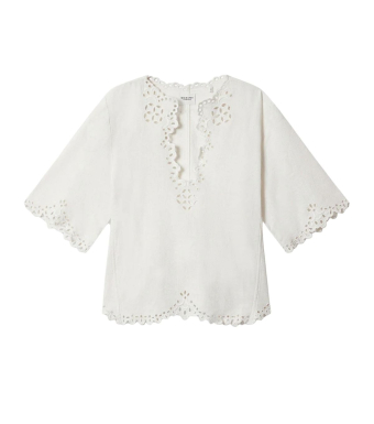 Isabel Marant Shana Top, White