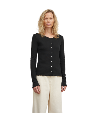 Skall Studio Edie Cardigan Gots, Black 