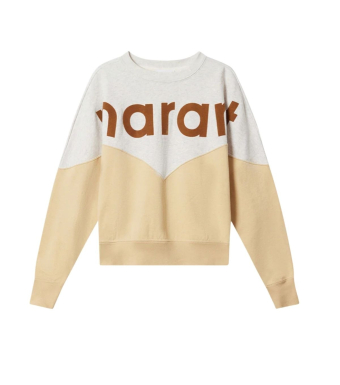 Isabel Marant Houston Sweatshirt, Light Ochre