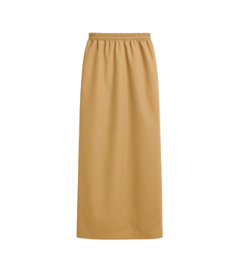 Tiffany Letzi Long Skirt, Beige Camello