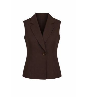 Opal Studio Sassi Vest, Mocca