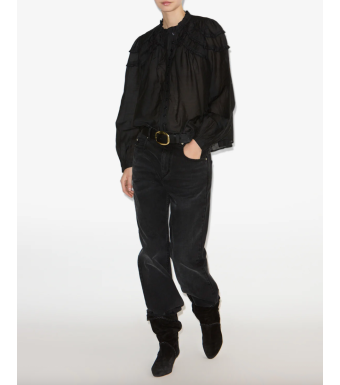 Isabel Marant Christa Top, Black