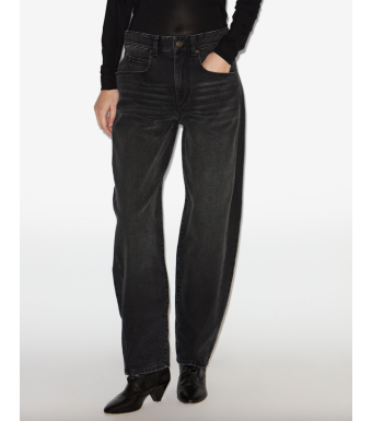Isabel Marant Oriane Pants, Faded Black