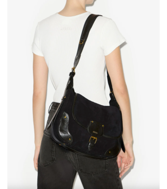 Isabel Marant Sierra Shoulder Strap, Faded Black