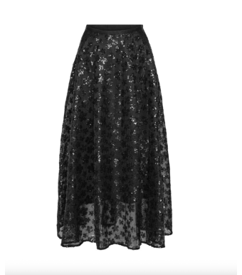 Emm Copenhagen Fleur De Palet Skirt, Black