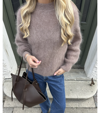 Opal Studio Mana Mohair O-neck, Nougat