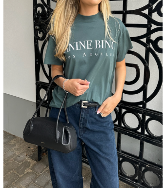Anine Bing Ashton Tee Los Angeles, Dark Teal