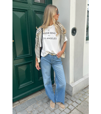 Anine Bing Rudy Tee Anine Bing, Ivory