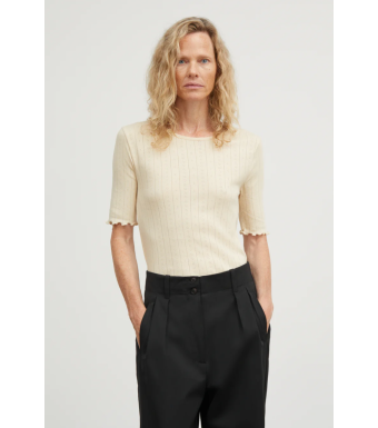 Skall Studio Edie Tee, Light Beige