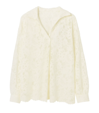 TIFFANY R0230b Blonde Skjorte, Cream