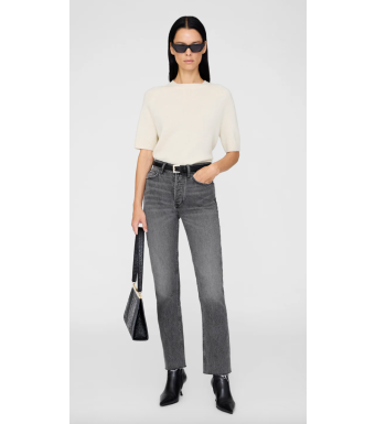 Anine Bing Bruno Jeans, Ash Grey
