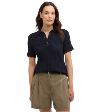 Barbour Hartland Polo, Navy