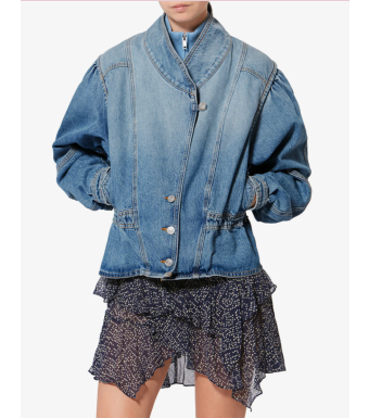 Isabel Marant Dolie Jacket, Light Blue