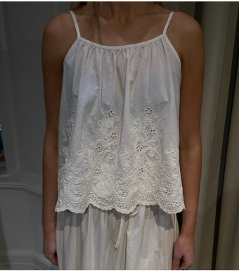 Tiffany Clothing Julia Top, Butter Cream