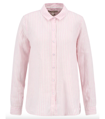 Barbour Marine Shirt, Pink Stripe