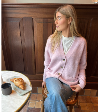 Isabel Marant Eborah Cardigan, Mauve