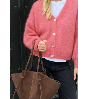 Tiffany Clothing Lilje Mohair Cardigan, Candy Pink